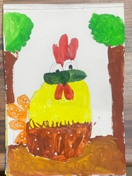 Diya Painting - Art Works-9