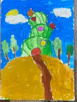 Diya Painting - Art Works-17