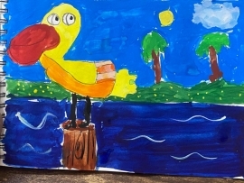 Diya Painting - Art Works-11